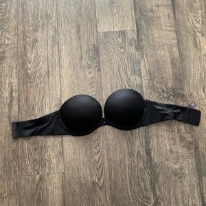 Victoria’s Secret Black Strapless Bra - Size 34D